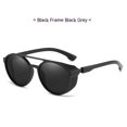 thumbnail image 1 of Polarized Retro Round Sunglasses for Men and Women with TAC Lenses, UV Protection, and Stylish Design, 1 of 2