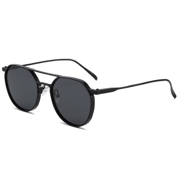 Polarized Retro Sunglasses For Men And Women Three Frame Color Variants Black Gray Gold Green Silver Color Changing