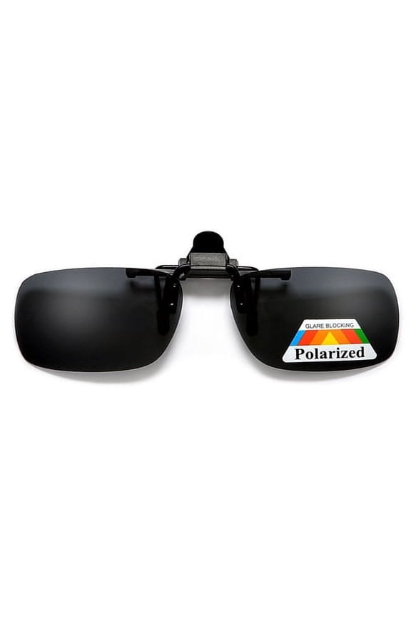 Polarized Smoke 52mm-30mm Rectangle Clip-On