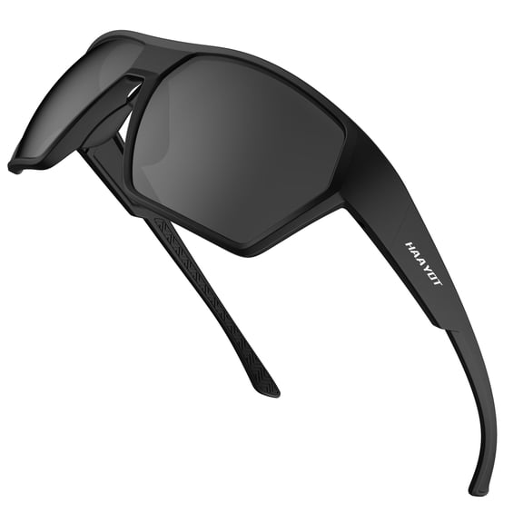 Polarized Sport Sunglasses for Men and Women, Flexible TR90 Frame for Cycling and Running