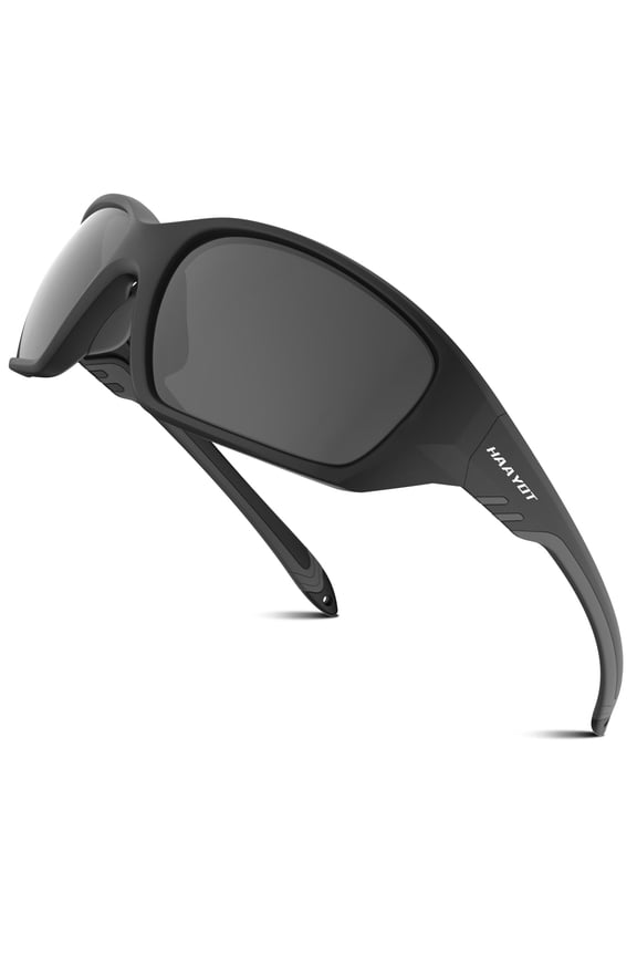 Polarized Sport Sunglasses for Men and Women, Flexible TR90 Frame for Cycling and Running