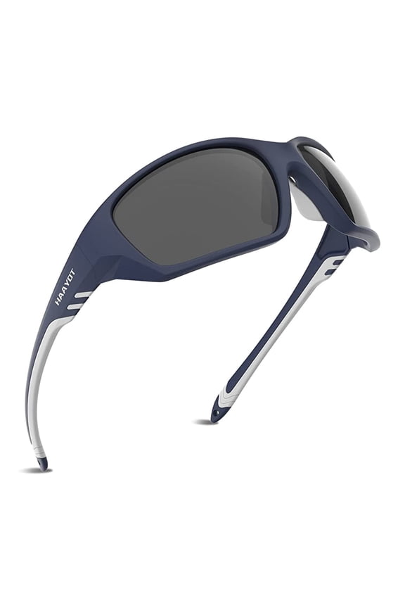 Polarized Sport Sunglasses for Men and Women, Flexible TR90 Frame for Cycling and Running