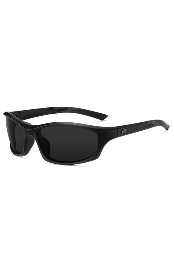 Polarized Sports Folding Sunglasses for Men Women Wrap Around Cycling Fishing Sunglasses UV Protection, UV Protection Foldable Sports Sunglasses with Case