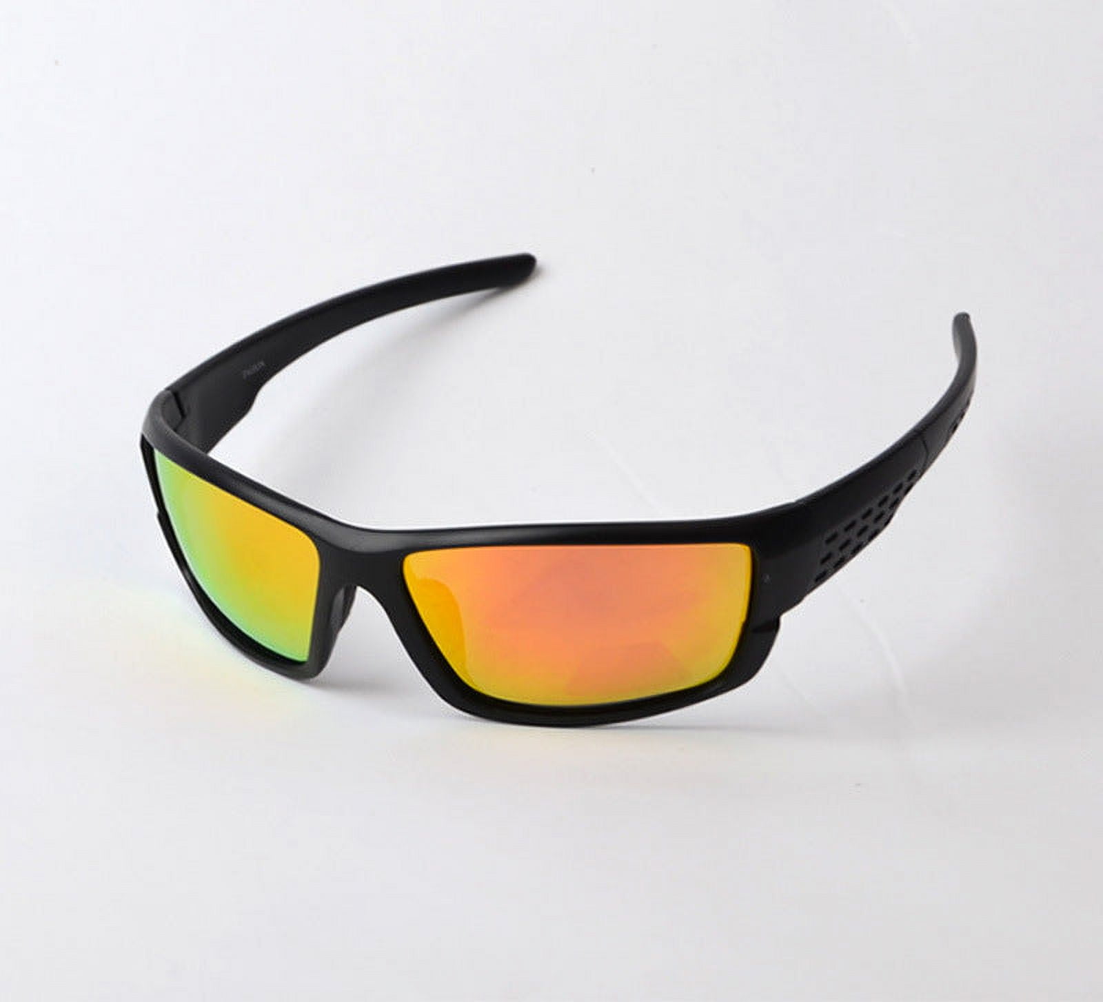 Polarized Sports Sunglasses for Men, UV400 Protection, TAC Lenses, Resin Frame, Square Style, Ideal for Cycling, Driving, Fishing, and Outdoor Activities