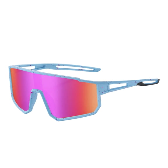 Polarized Sports Sunglasses for Men and Women, UV Protection Cycling Baseball Fishing Driving Sunglasses, Outdoor Athletic Glasses for Mountain Bike, Softball, Running, and Boys Girls