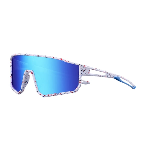 Polarized Sports Sunglasses for Men and Women, UV Protection Cycling Baseball Fishing Driving Sunglasses, Outdoor Athletic Glasses for Mountain Bike, Softball, Running, and Boys Girls