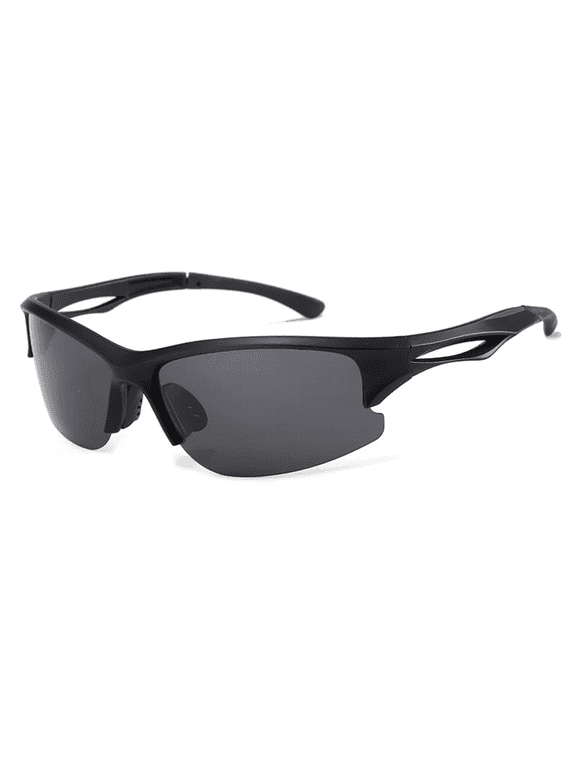 Polarized Sports Sunglasses for Men Women, UV400 Protection - Unbreakable Lightweight Frame, Non-Slip Grips Sun Glasses for Cycling, Running, Golf, Fishing, Baseball, Motorcycle