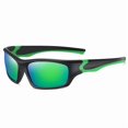 thumbnail image 1 of Mens Polarized Sunglasses Titanium Plastic Frame Mirror Lens UV 400 Anti Reflective Outdoor Pro Riding Glasses, 1 of 1