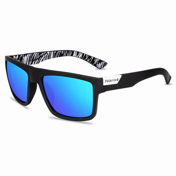 Mens Polarized Sports Sunglasses UV400 Protection TAC Lenses PC Frame Outdoor Activities Riding Driving Eyewear 80