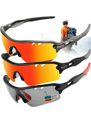 Polarized Sports Sunglasses With 5 Interchangeable Lenes for Men Women  Cycling Running Driving Fishing Glasses for Gifts