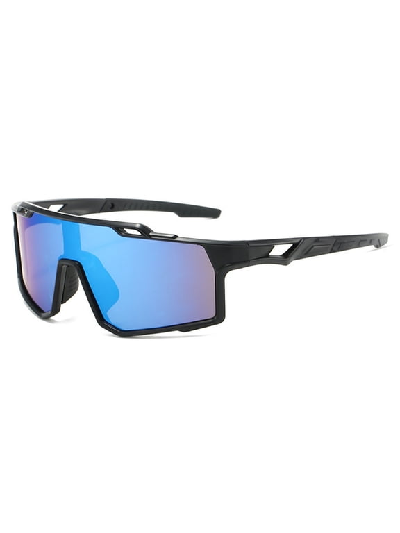 Polarized Sports Sunglasses for Men Women - UV400 Protection Lightweight Frame Anti-Glare Goggles for Cycling Baseball Fishing Bike Running