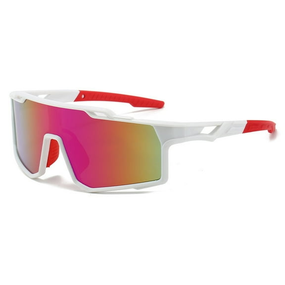 Polarized Sports Sunglasses for Men Women - UV400 Protection Lightweight Frame Anti-Glare Goggles for Cycling Baseball Fishing Bike Running