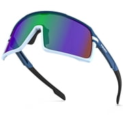 Polarized Sports Sunglasses for Men Women Youth, Outdoor UV400 Protection for Cycling, Running, Fishing, Driving, Baseball