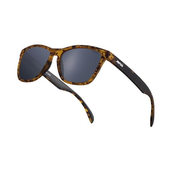 Polarized Sports Sunglasses for Women Men Running Retro Trendy Sun Glasses UV400 Protection Tangle Free