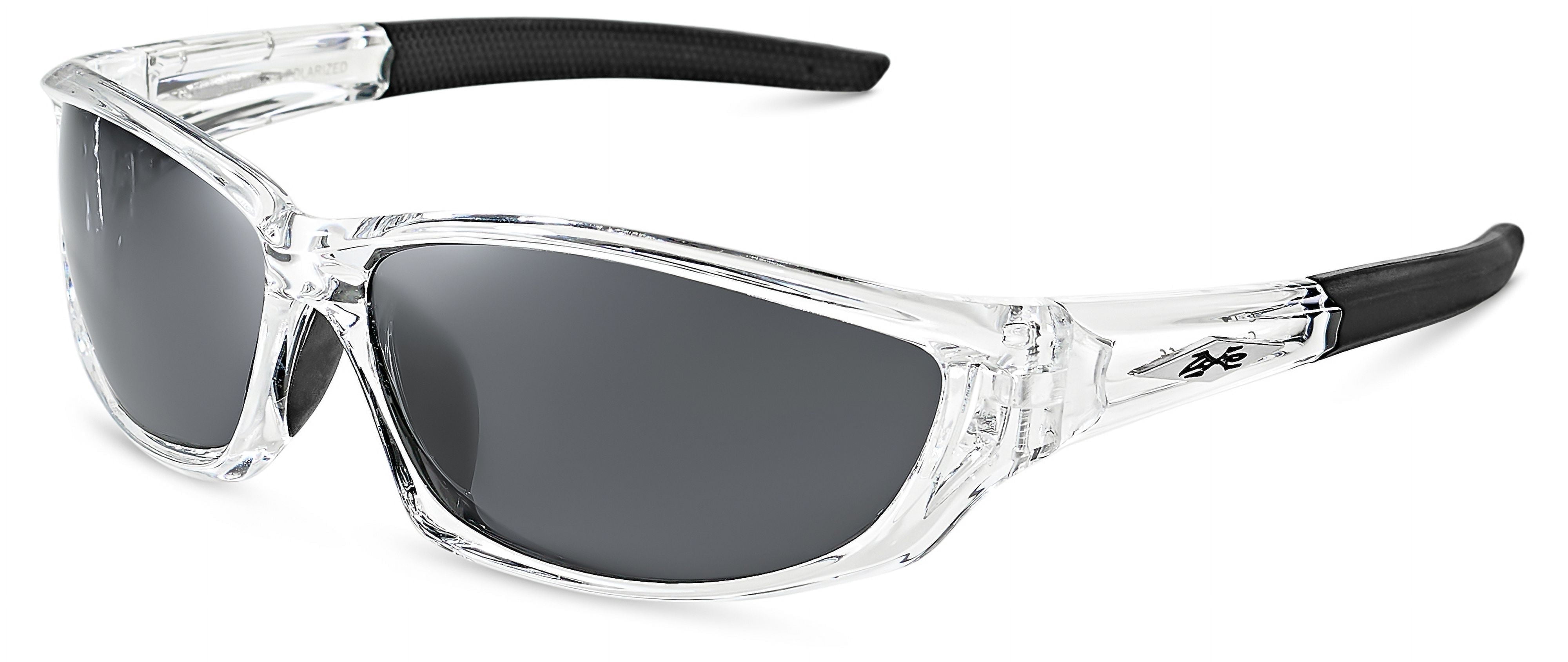 DUCO Fit Over Sunglasses For Men Women Wear Over Glasses Retro Wrap Around Polarized Sun Glasses Uv400 Protection Dc8981 B Shine Black Frame Yellow Lens