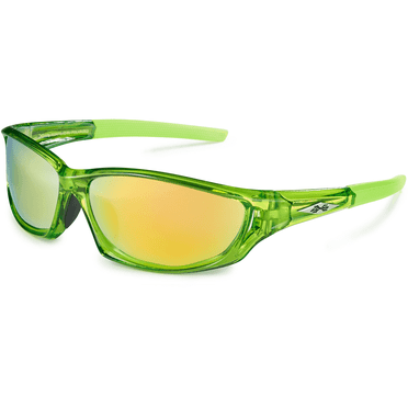 X-Loop Sport Wrap Sunglasses – UV400 Polycarbonate, Unisex, For Cycling Fishing Golf Running