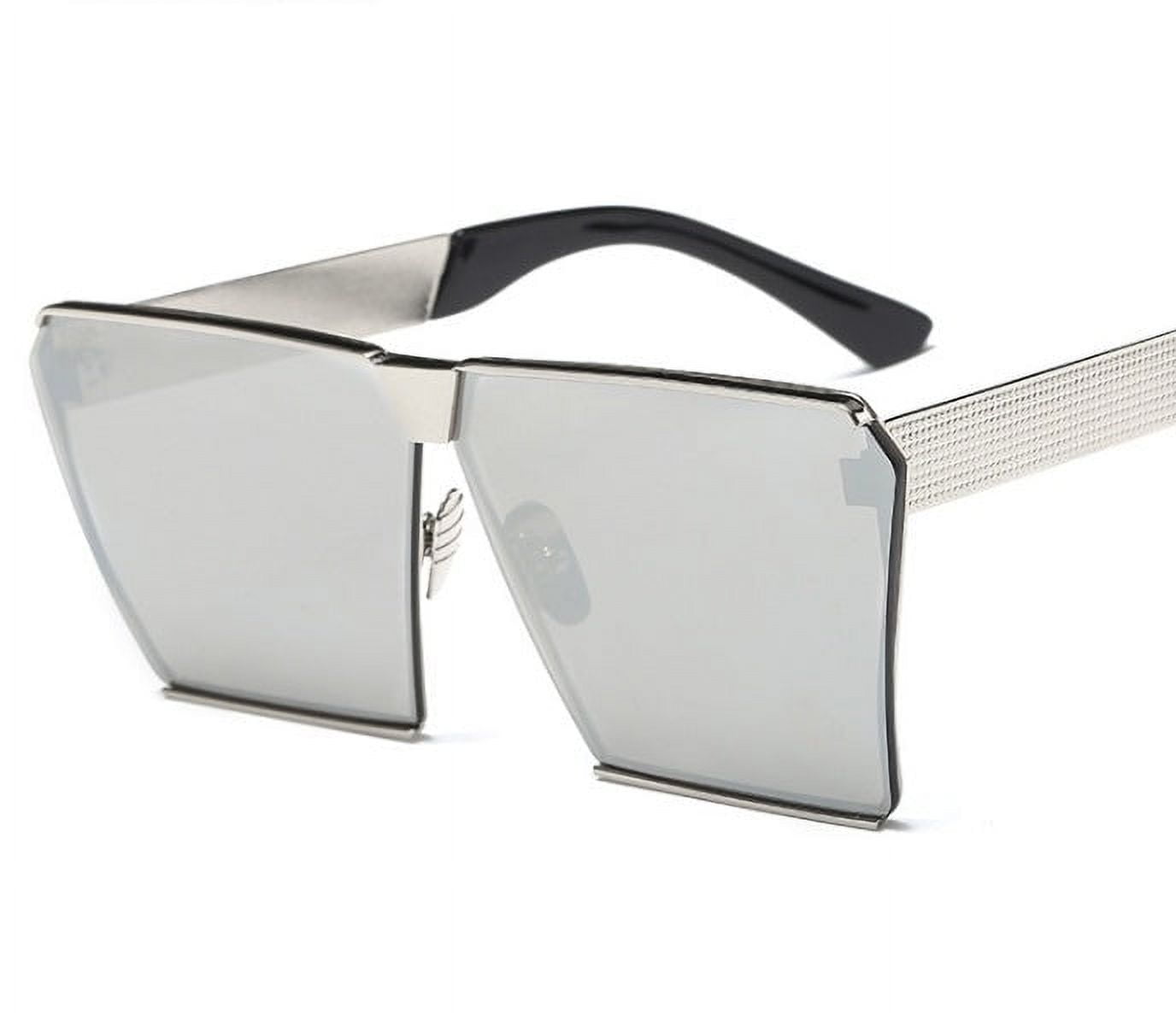 Womens Polarized Square Sunglasses with UV400 Protection 