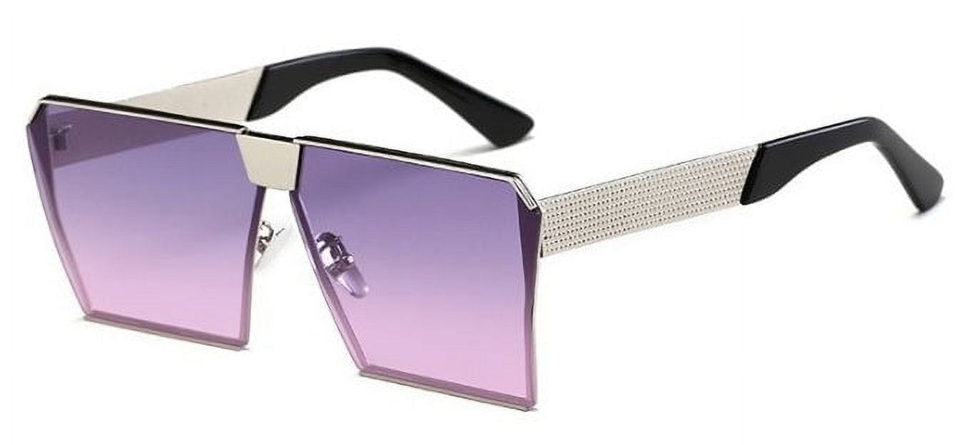 Polarized Square Sunglasses UV400 Protection Lightweight Plastic Frame Womens Polarized Square Sunglasses with UV400 Protection  main image 2