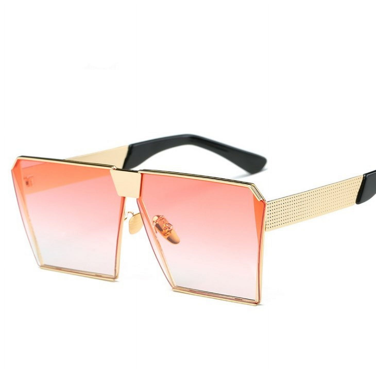Womens Polarized Square Sunglasses with UV400 Protection 