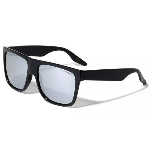 Polarized Sunglasses Anti Glare Mens OG Classic Locs Style Flat Top Black Glass
