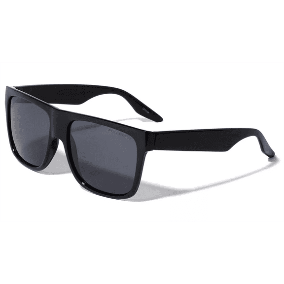 Polarized Sunglasses Anti Glare Mens OG Classic Locs Style Flat Top Black Glass