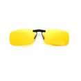 thumbnail image 1 of Clip On Polarized Sunglasses Pro Tac Lenses For Driving Fishing Outdoor UV Protection High Visible Perspective, 1 of 1