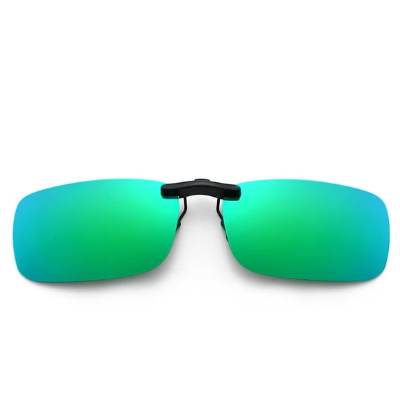 Clip On Polarized Sunglasses TAC Lenses Driving Fishing Outdoor Activities UV Protection High Visible Light Perspective