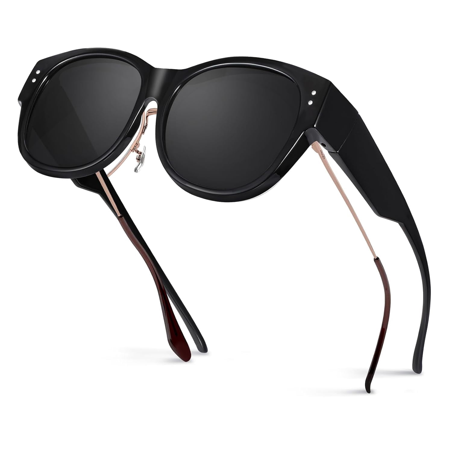 Polarized Sunglasses Fit Over Glasses for Men Women 