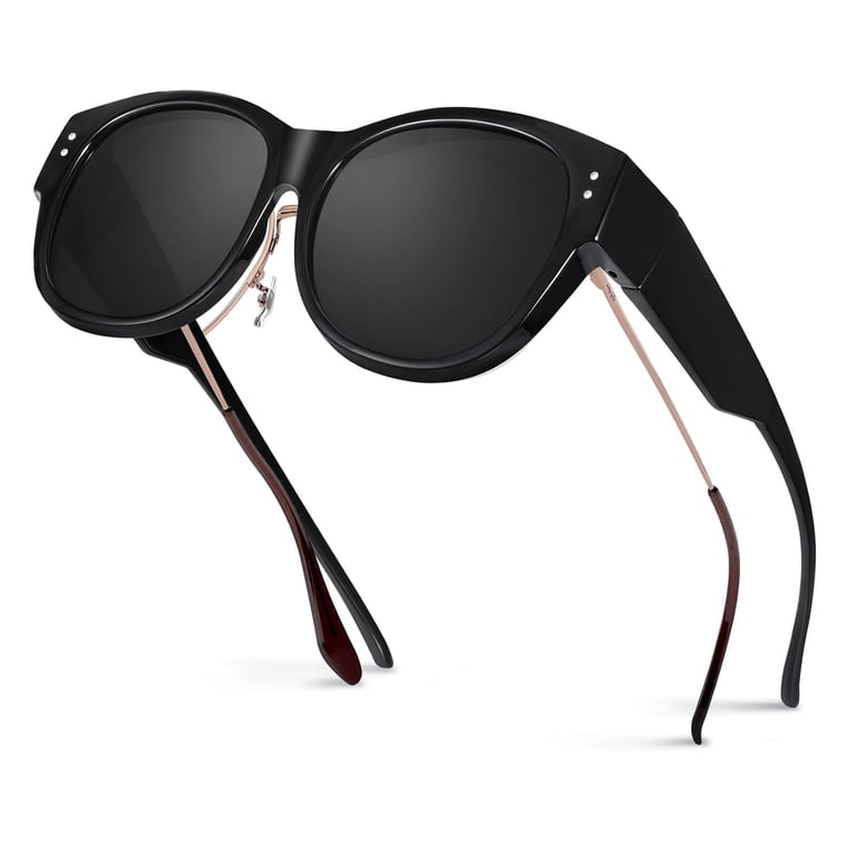 Polarized Sunglasses Fit Over Glasses for Men Women  display picture 3