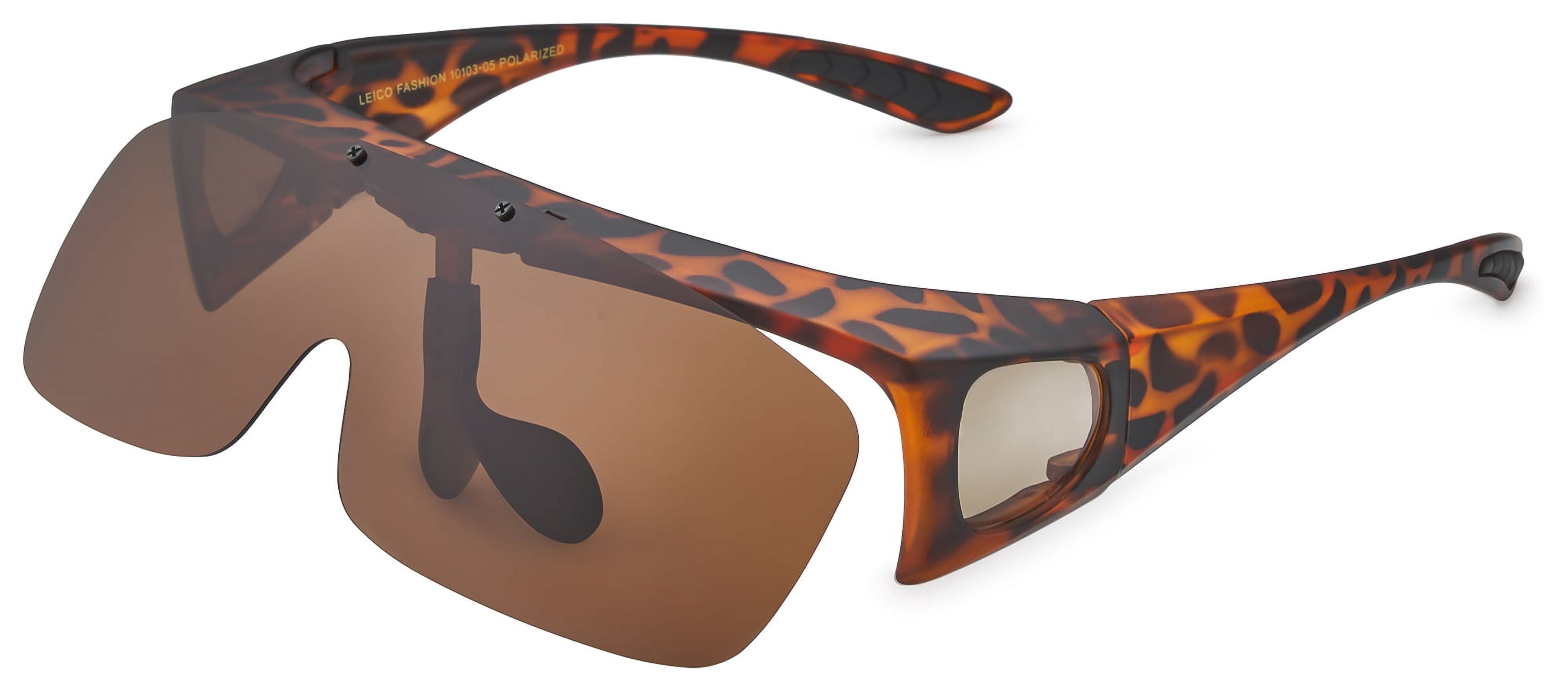 Pink Ribbon Fit Over Polarized Sunglasses – Wear Over Your Reading Glasses! - View #4