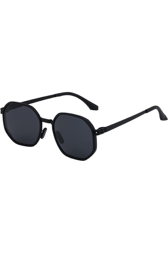 Polarized Sunglasses For Men And Women, Screwless Design, Metal Temples, Suitable For Shopping Riding Party
