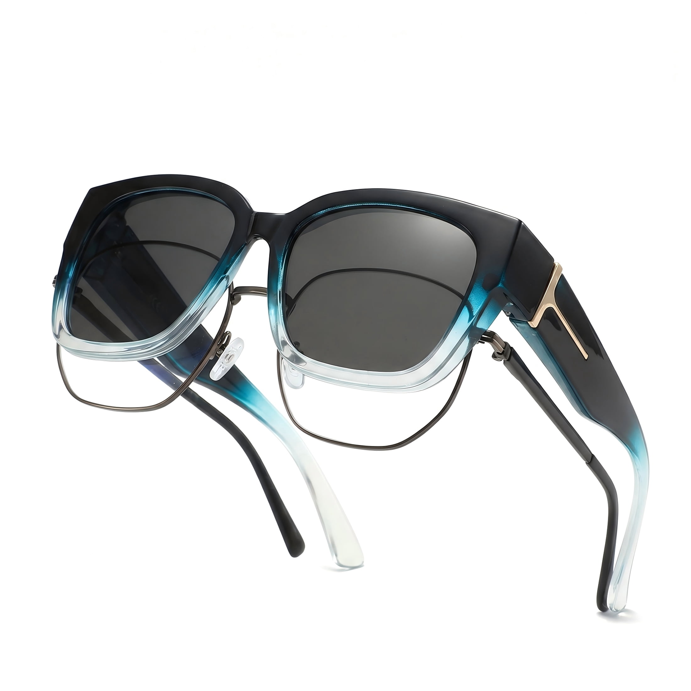 Oversized Polarized Fit Over Sunglasses for Women UV400 Protection Driving Beach Polarized Sunglasses Over Glasses Women – Over Glasses  main image 2
