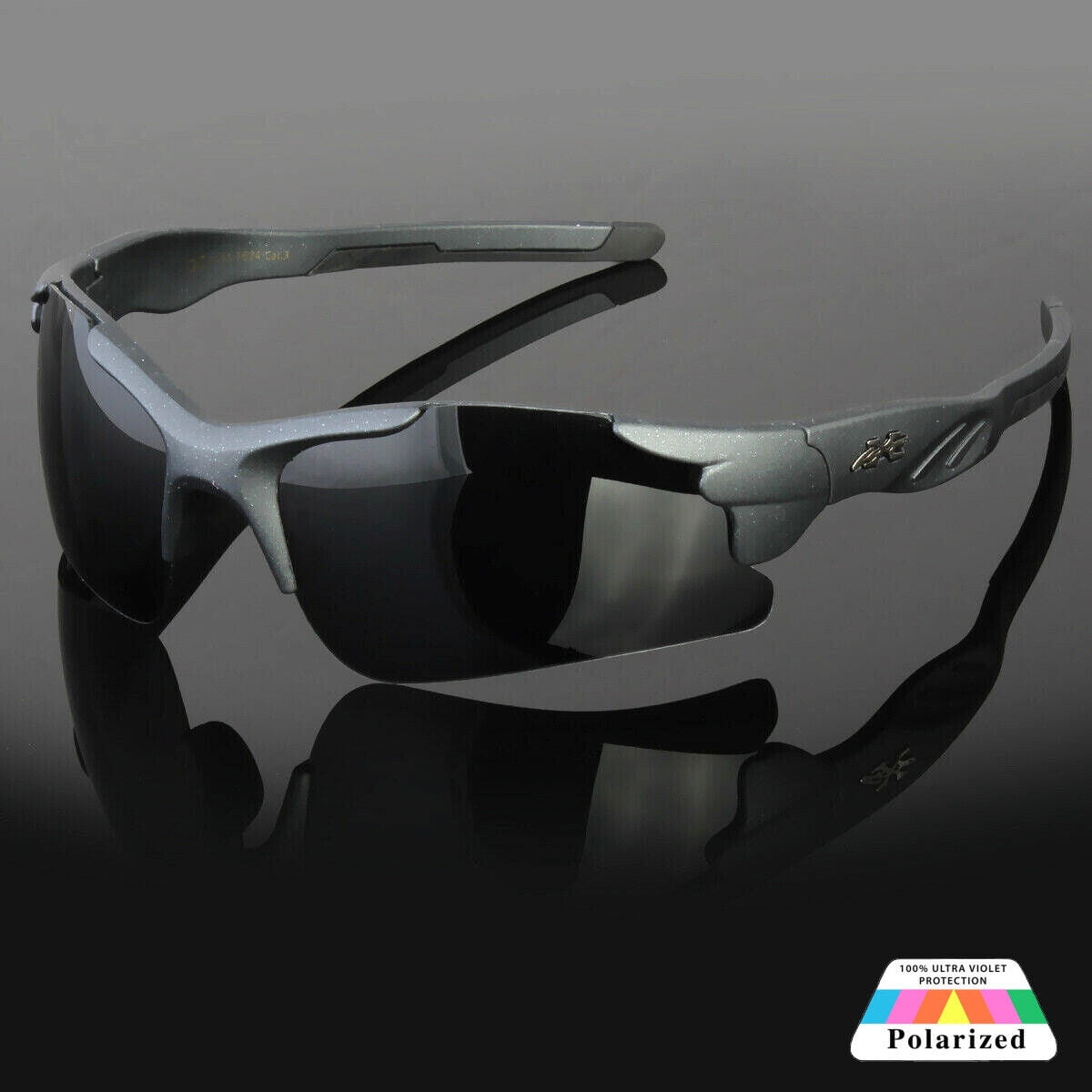 Polarized Sunglasses Men Sport Running Fishing Golfing Driving Glasses USA  Wrap