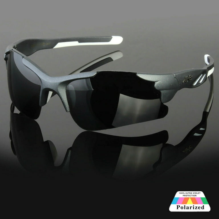 Polarized Sunglasses Men Sport Running Fishing Golfing Driving Glasses USA  Wrap