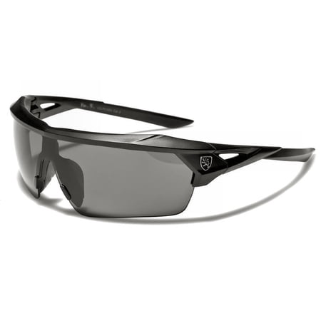 Polarized Sunglasses for Men & Women, Polarized HD Sport Wrap Men Cycling Golf Ski Sunglasses Fishing Driving Glasses, Block 100% of UVA,UVB and UVC Rays (Smoke Lens)