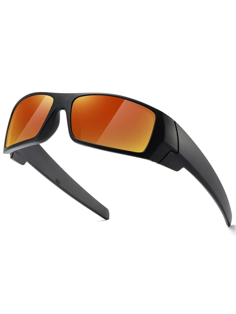 TIANYESY Polarized Sunglasses For Men & Women – Retro Rectangular Wrap-Around Style – UV400 Protection, Lightweight & Sport Ready