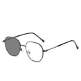 thumbnail image 1 of Polarized Sunglasses Metal Trendy Photochromic Men Womens Eyeglass Frame, 1 of 4