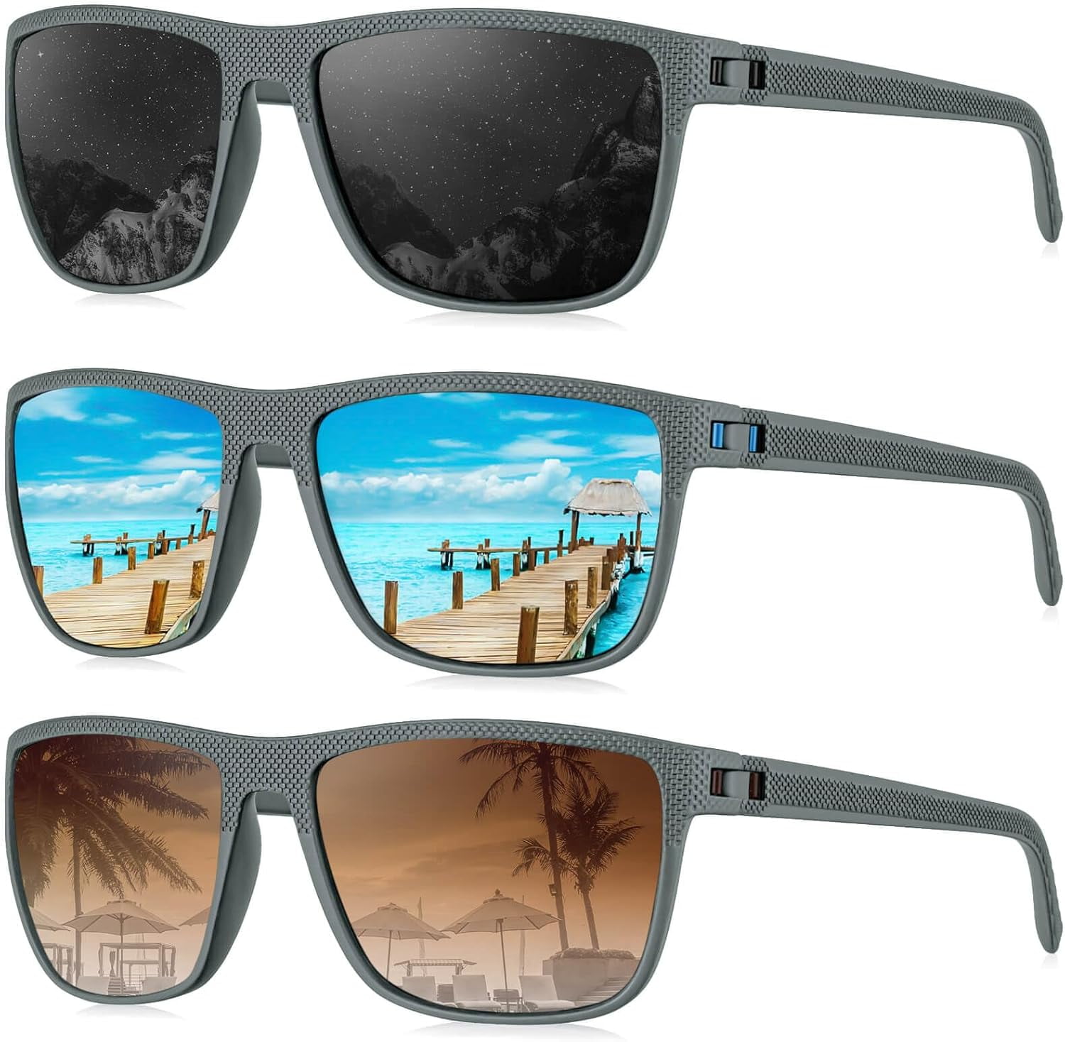 Polarized Sunglasses with UV Protection for Driving Fishing Golf Polarized Golf Sunglasses – UV Protection Lightweight  main image 4