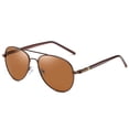 thumbnail image 1 of Polarized Sunglasses for Men, Metal Frame Vintage Style UV400 Protection, TAC Lenses, 1 of 4