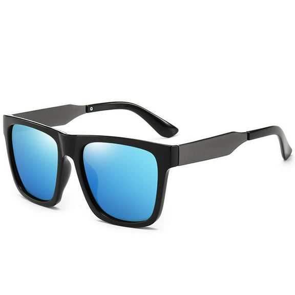 Polarized Sunglasses for Men, Retro Vintage Style, TAC Lenses, Plastic and Metal Frame, Driving Sunglasses, UV Protection