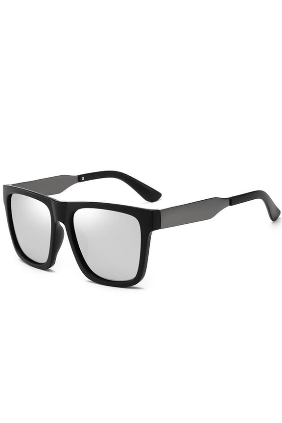 Polarized Sunglasses for Men, Retro Vintage Style, TAC Lenses, Plastic and Metal Frame, Driving Sunglasses, UV Protection