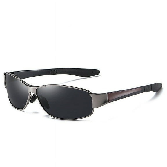 Polarized Sunglasses for Men, Square Frame, TAC Lens, UV Protection, Ideal for Driving, Fishing, Outdoor Sports and Fashion
