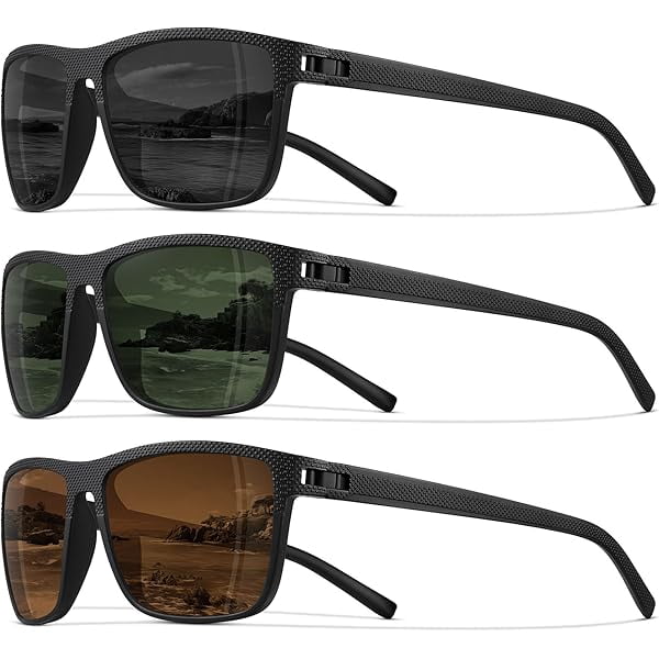 Polarized Sunglasses for Men Women Classic Square Sports Fishing Running Golf Sun Glasses UV Protection