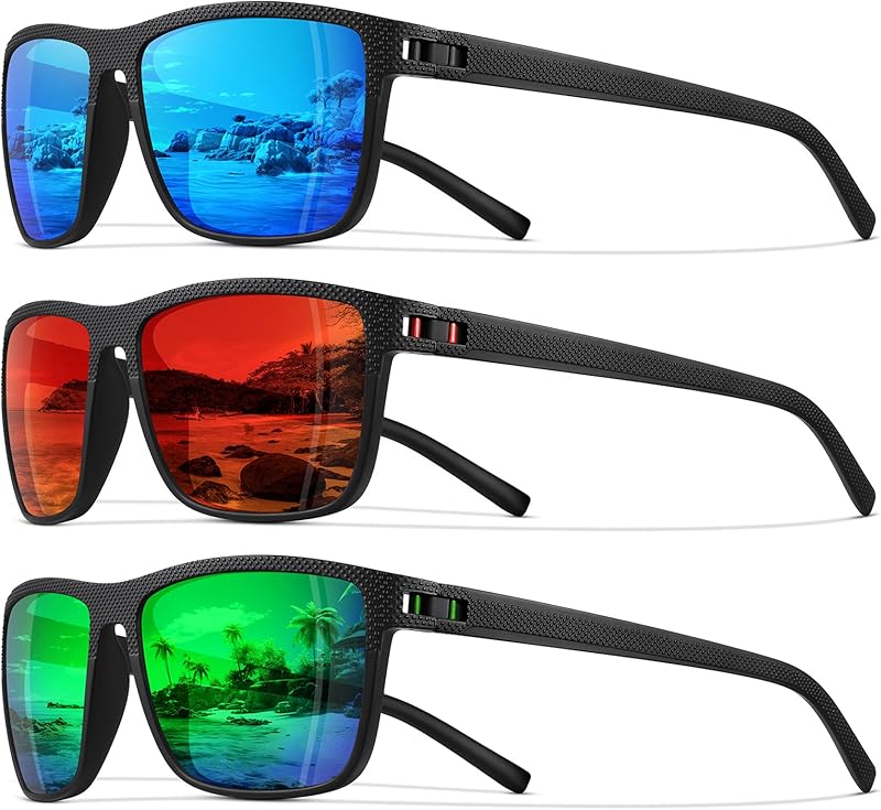 Retro Square Sunglasses For Men Women MASDUN Retro Polarized  display picture 1