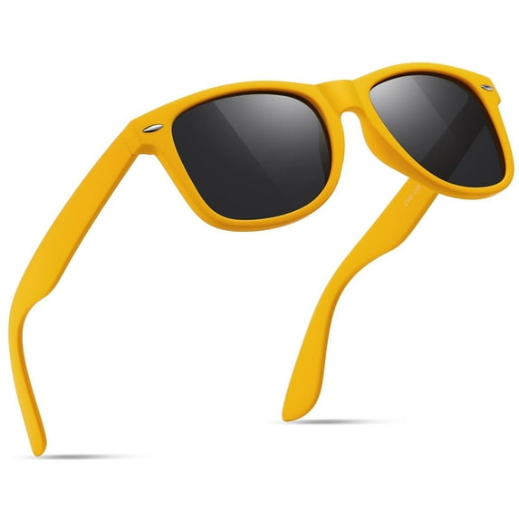 Polarized Sunglasses for Men Women Classic Vintage 80s Shades UV Protection Sun GlassesUV400AC