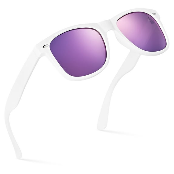 Polarized Sunglasses for Men Women Classic Vintage 80s Shades UV Protection Sun Glasses