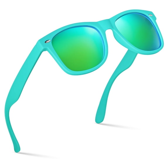 Polarized Sunglasses for Men Women Classic Vintage 80s Shades UV Protection Sun Glasses