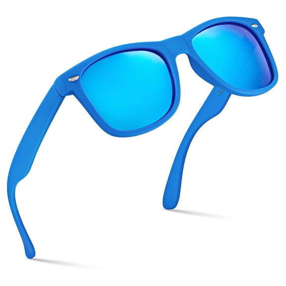 Polarized Sunglasses for Men Women Classic Vintage 80s Shades UV Protection Sun Glasses