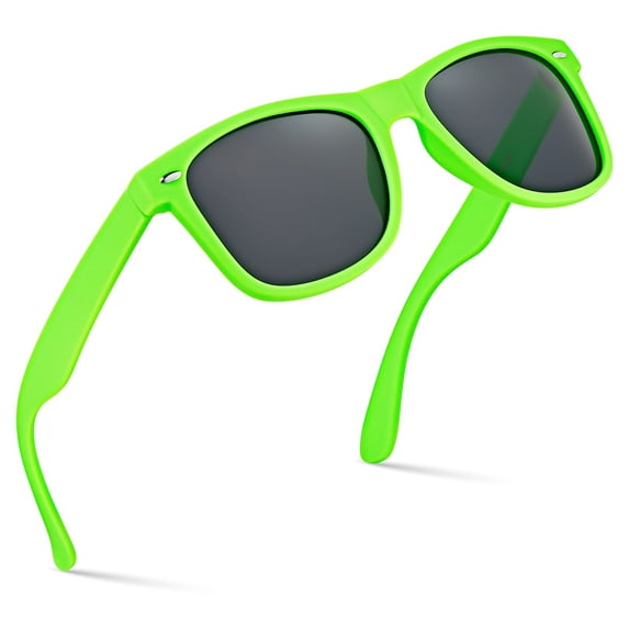 Polarized Sunglasses for Men Women Classic Vintage 80s Shades UV Protection Sun Glasses