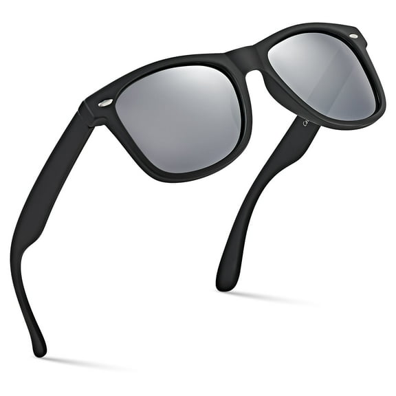 Polarized Sunglasses for Men Women Classic Vintage 80s Shades UV Protection Sun Glasses